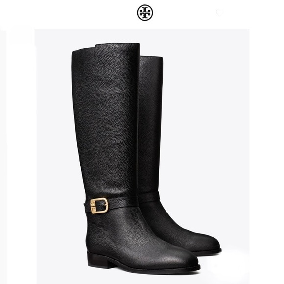 Tory Burch Brooke 25mm Knee Boot Tumbled - Picture 6 of 16